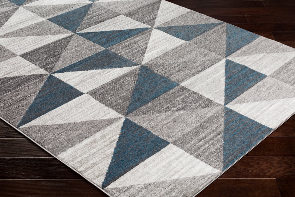Artistic Weavers Monte Carlo Geometric Area Rug, Blue ,9' x 12'