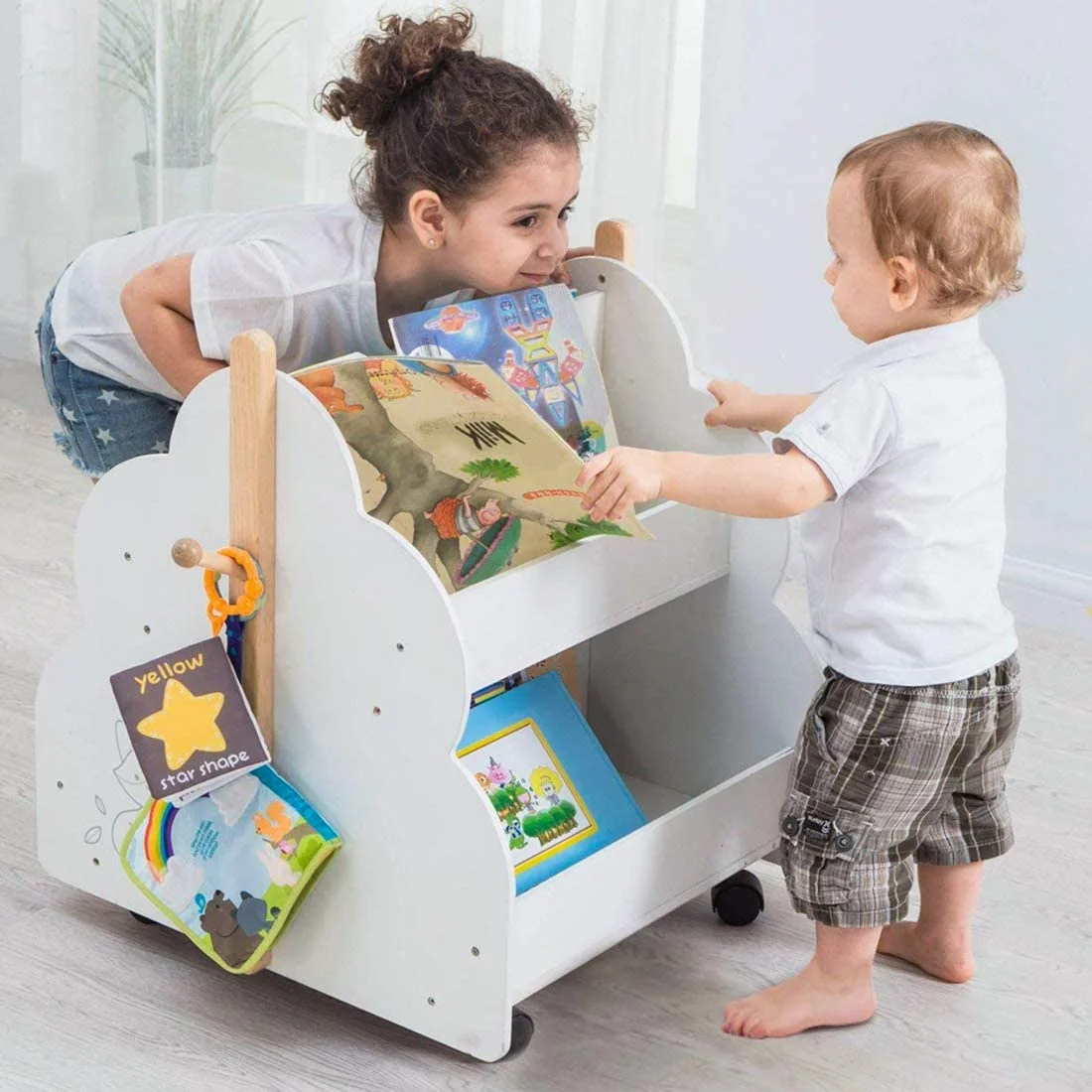 Amazon Essentials Men's Slim-Fit Long-Sleeve Flannel Shirt X-Small Blue/White, Plaid