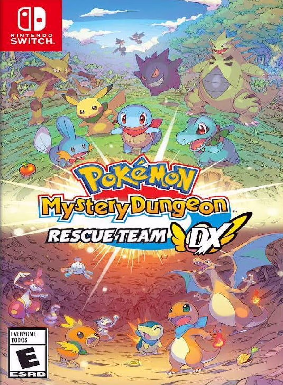 Restored Pokemon Mystery Dungeon: Rescue Team DX (Nintendo Switch, 2020) RPG Game (Refurbished)