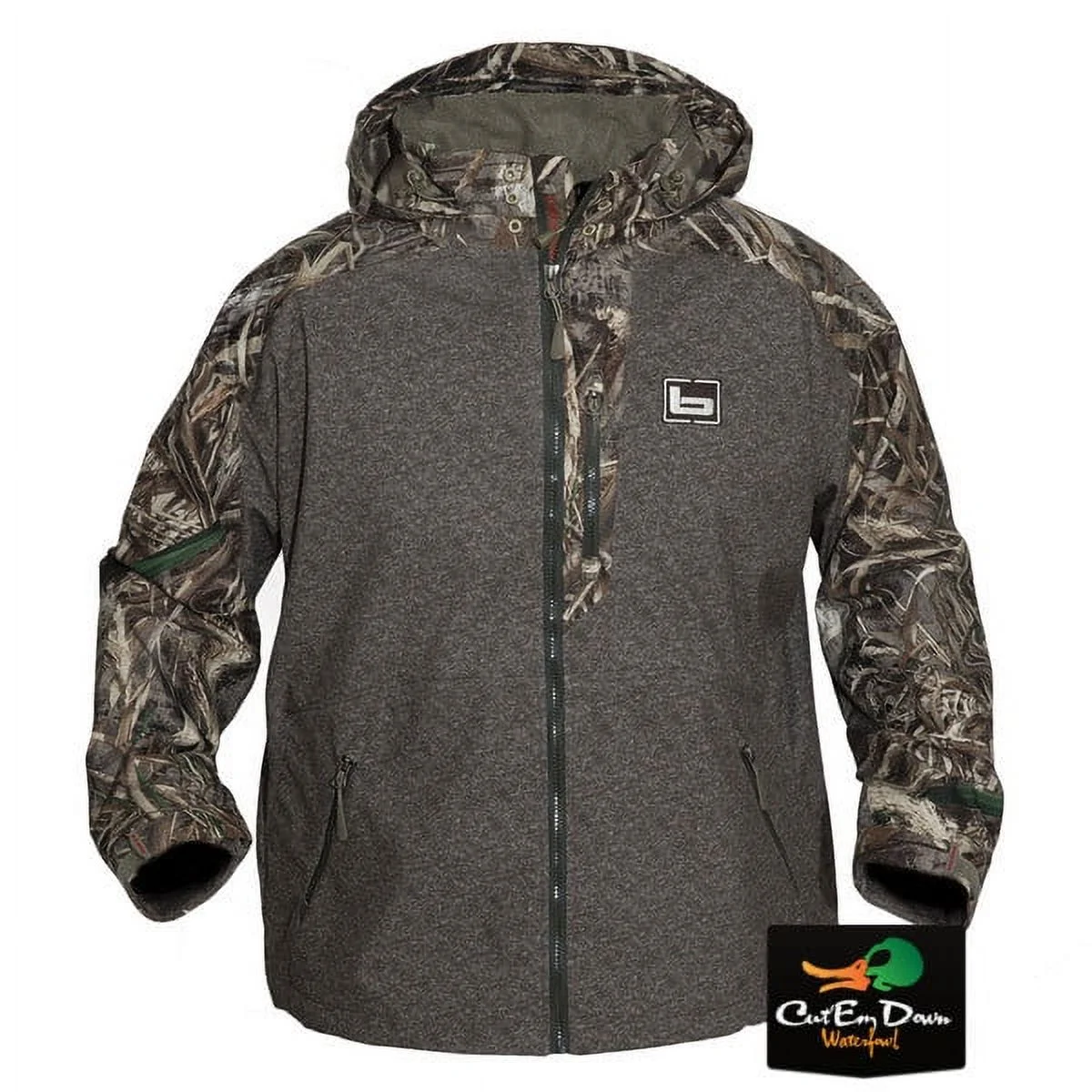 Banded Tule Lake Full Zip Jacket Small Realtree Max-5