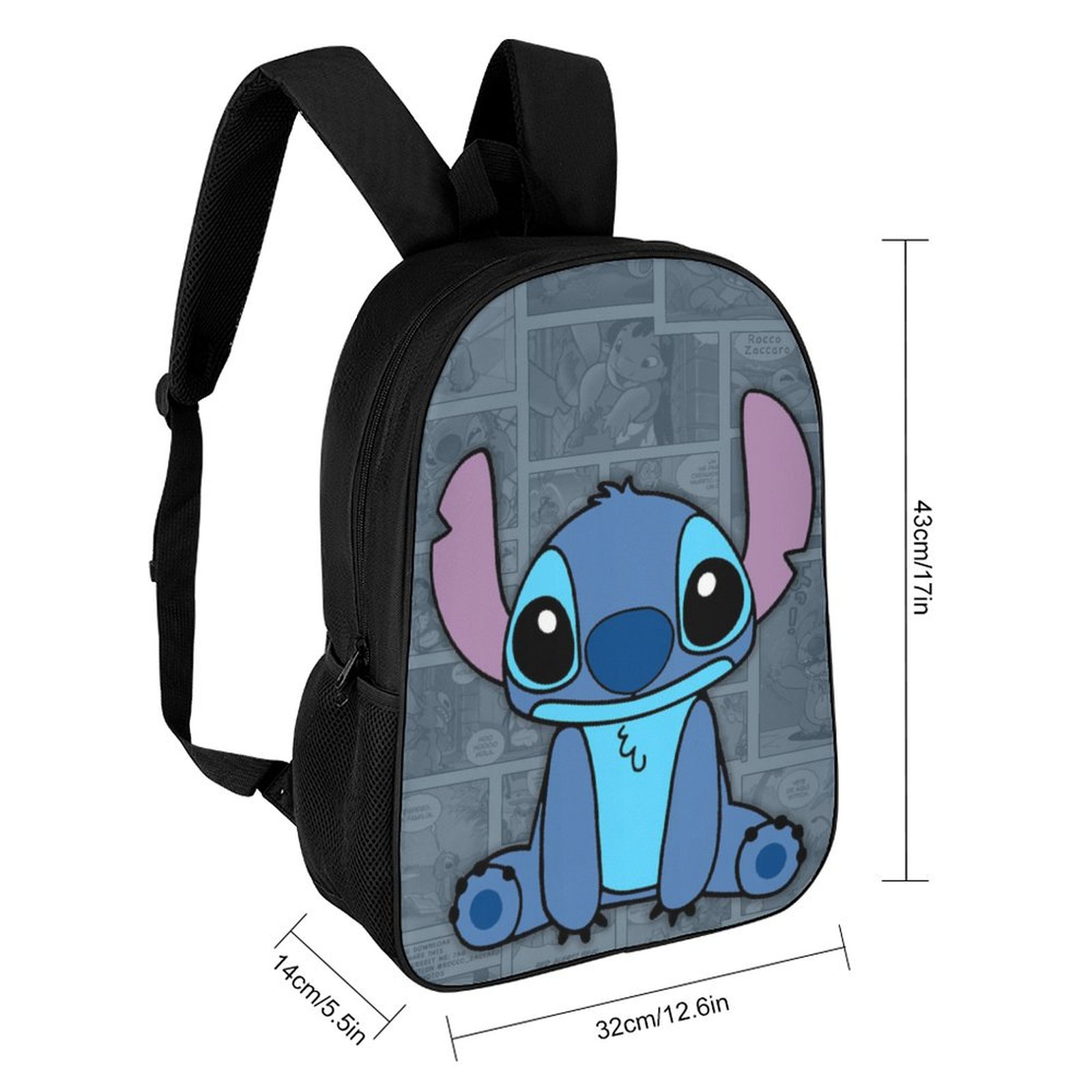Stitch Backpacks Basic Shoulder Daypack Bookbag Satchel Knapsack Rucksack For School Office Travel