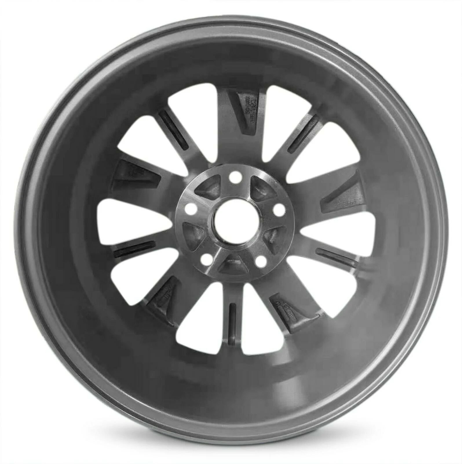 New Aluminum Wheel Rim for 2015-2019 Volkswagen Golf 15 in 5 Lug Silver Fits R15 Tire Direct Fit