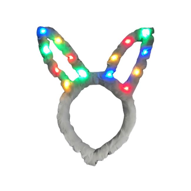 Light Up Bunny Ears, Multi Color