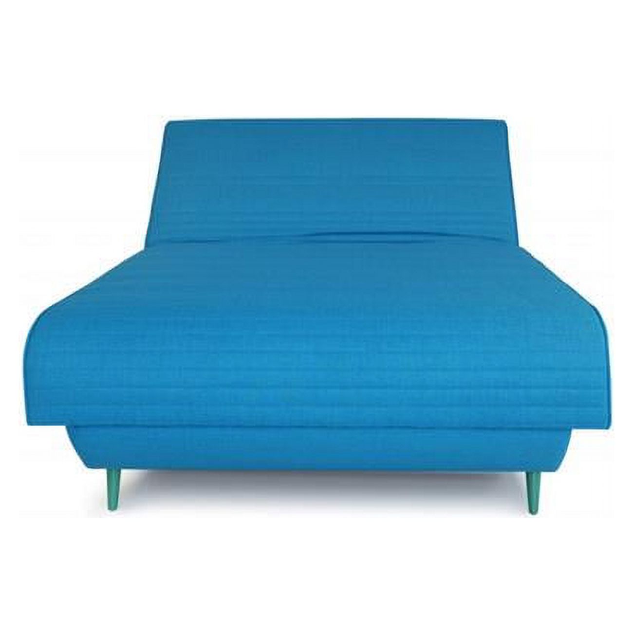 Adjustable Hybrid Storage Bed with Full Mattress, Aqua Blue