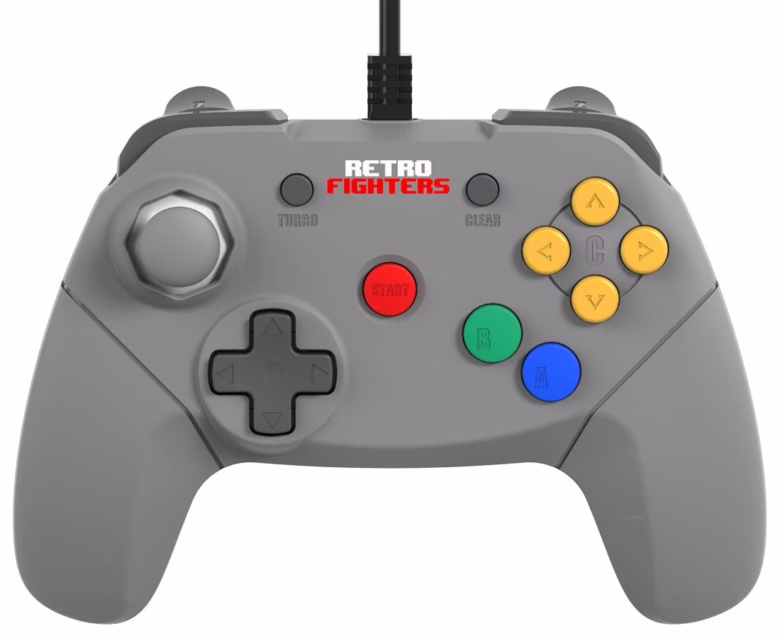 Retro Fighters Brawler64 Next Gen N64 Controller Game Pad - Nintendo 64 [video game]