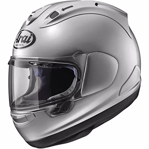 Arai Helmets Corsair-X Solid Helmet Aluminum Silver (Medium, Gray Aluminum Silver)
