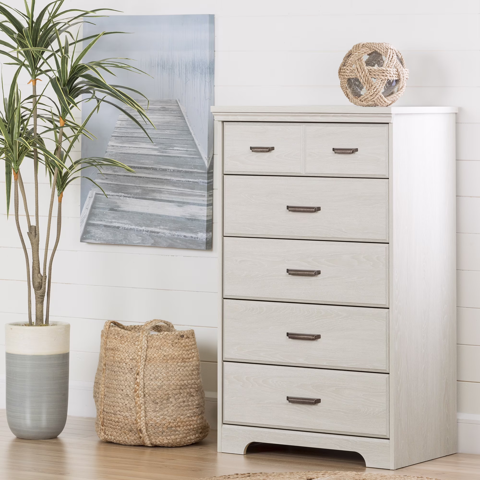South Shore Versa, Traditional Chest, White