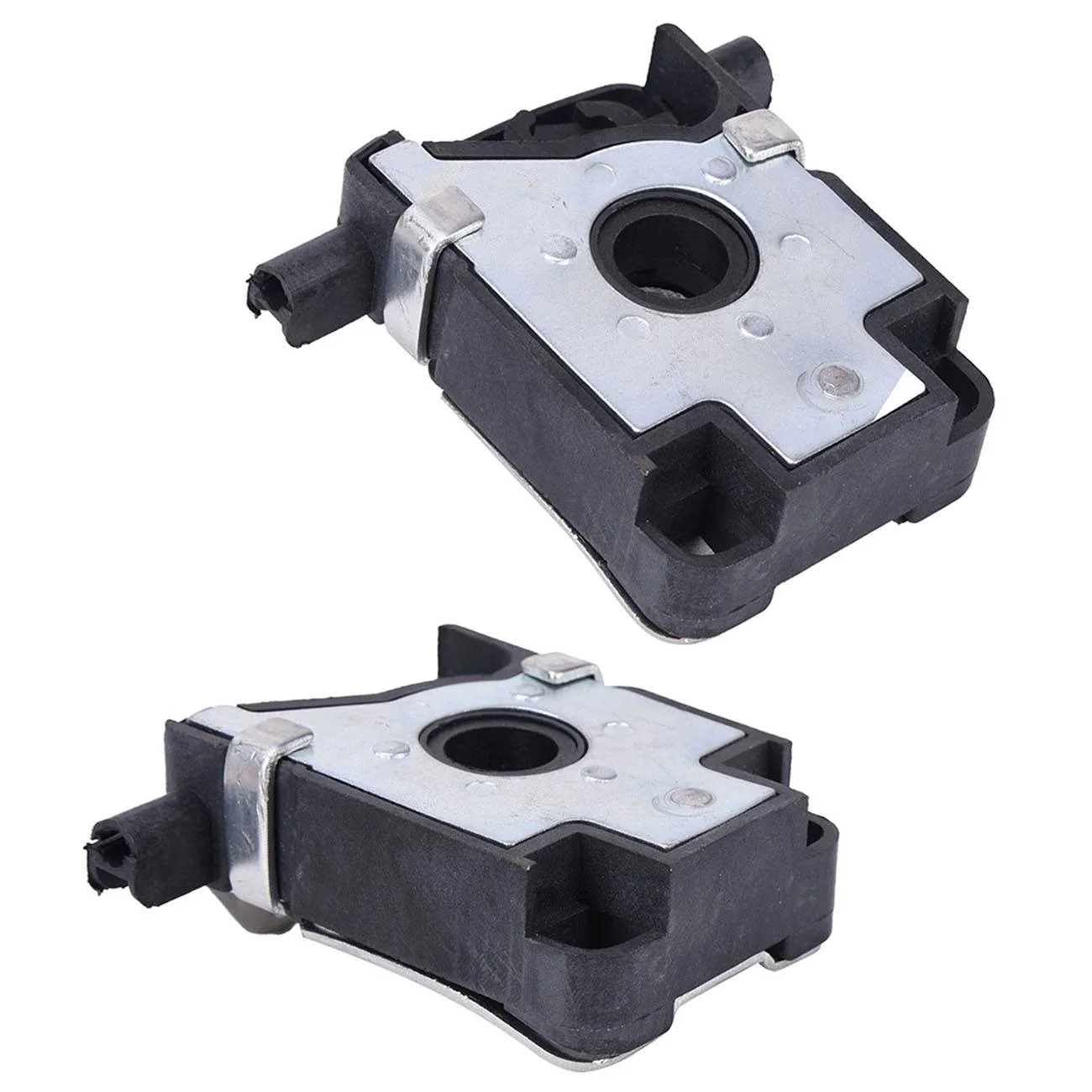 2PC Lower Hood Lock Catch Latch for BMW E39 525 528i E46 323 328 330i E53 X5 E52