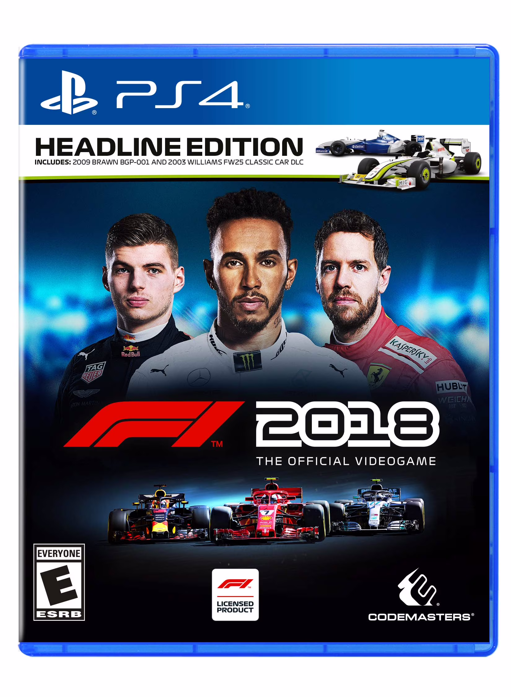 F1 2018 Headline Edition, Square Enix, PlayStation 4, 816819015216