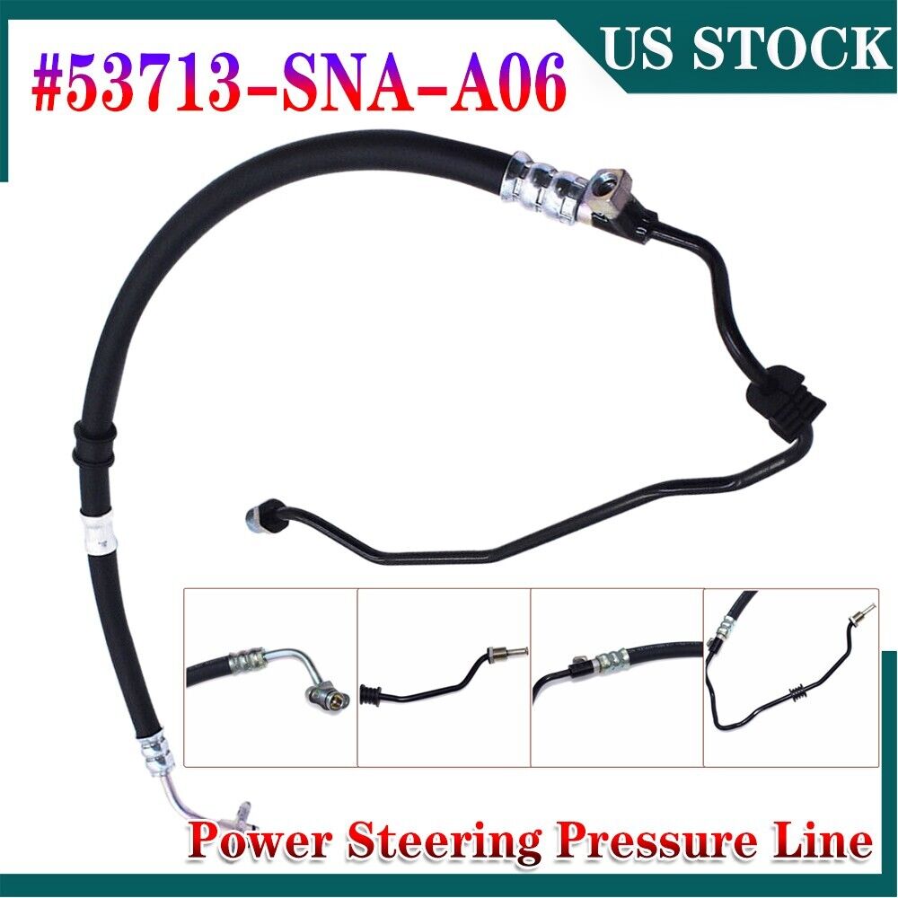 For 2006-2011 Honda Civic 1.8L 53713-SNA-A06 Power Steering Pressure Hose