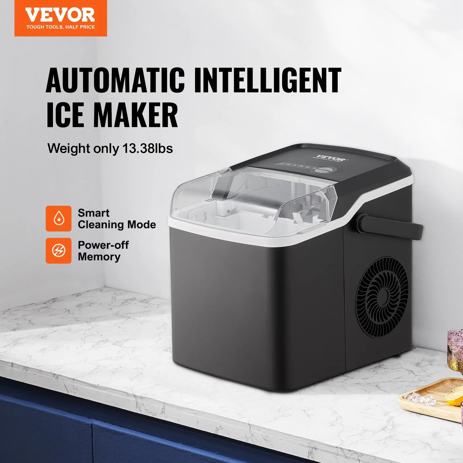 Vevor  26 lbs Countertop Ice Maker