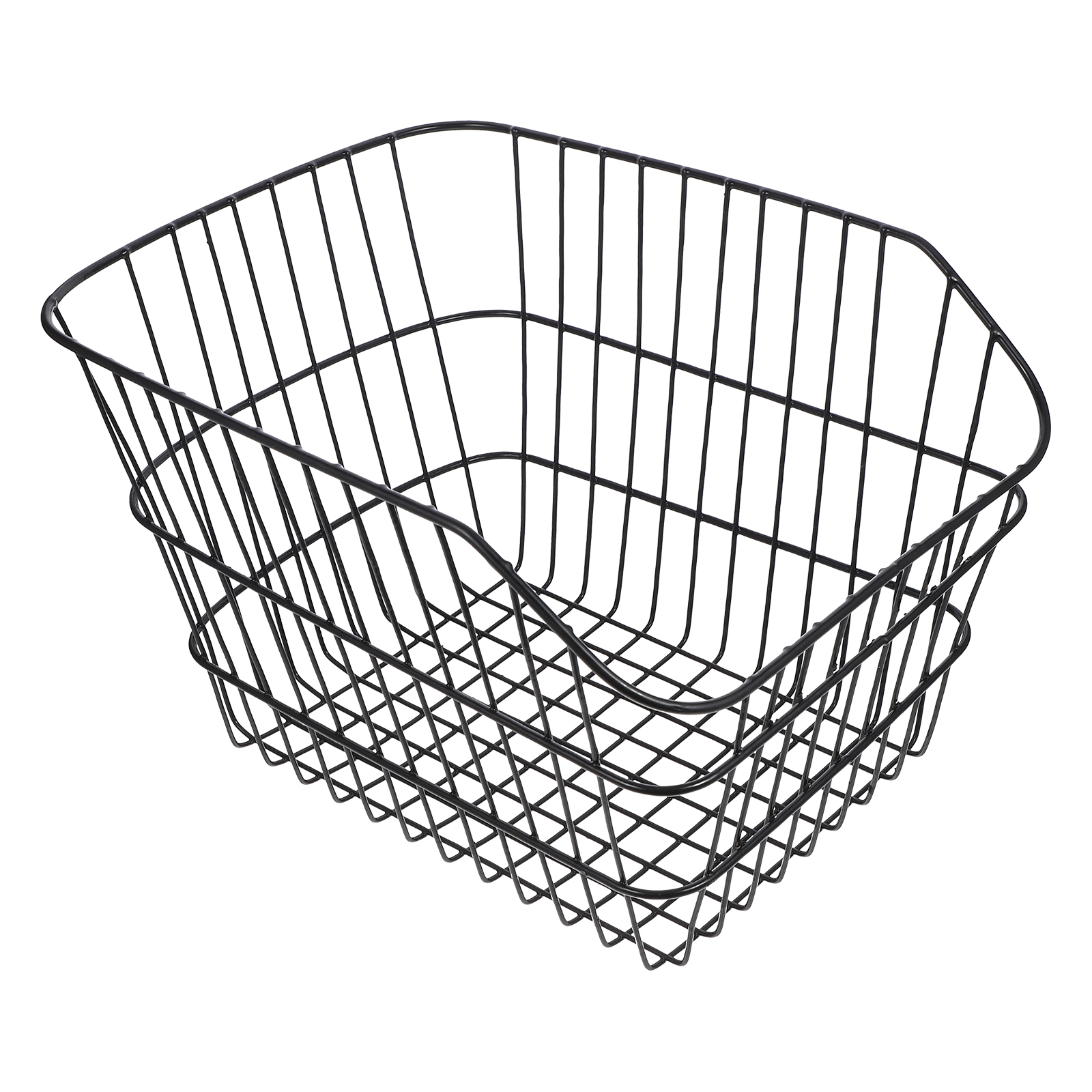 NUOLUX 1Pc Universal Mountain Bike Basket Student Bag Kids Cycling Accessory for Bike (Black)