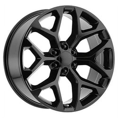 OE Creations Aluminum Rim PR176 20X9in Gloss Black Finish, 176GB-295824