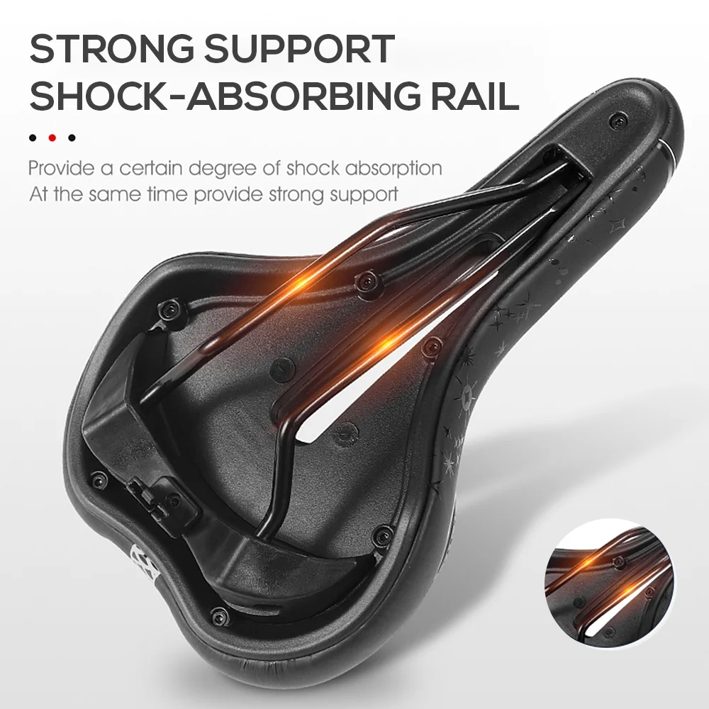 WEST BIKING Bicycle saddle,Seat Padded Saddle Women Mtb Mountain Cushion Men Women Bike Seat Padded Saddle Cushion Men Women M Mountain Dalynn Dsfen