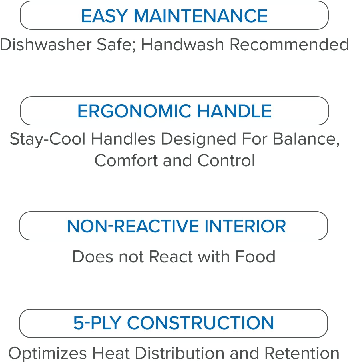 Viking Professional 5-Ply Stainless Steel Cookware Set  10 Piece