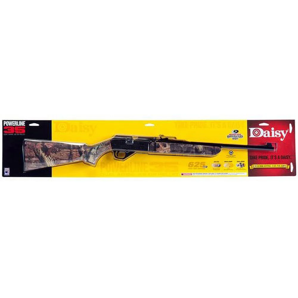 Daisy PowerLine Mossy Oak 35 Air Rifle, .177 cal