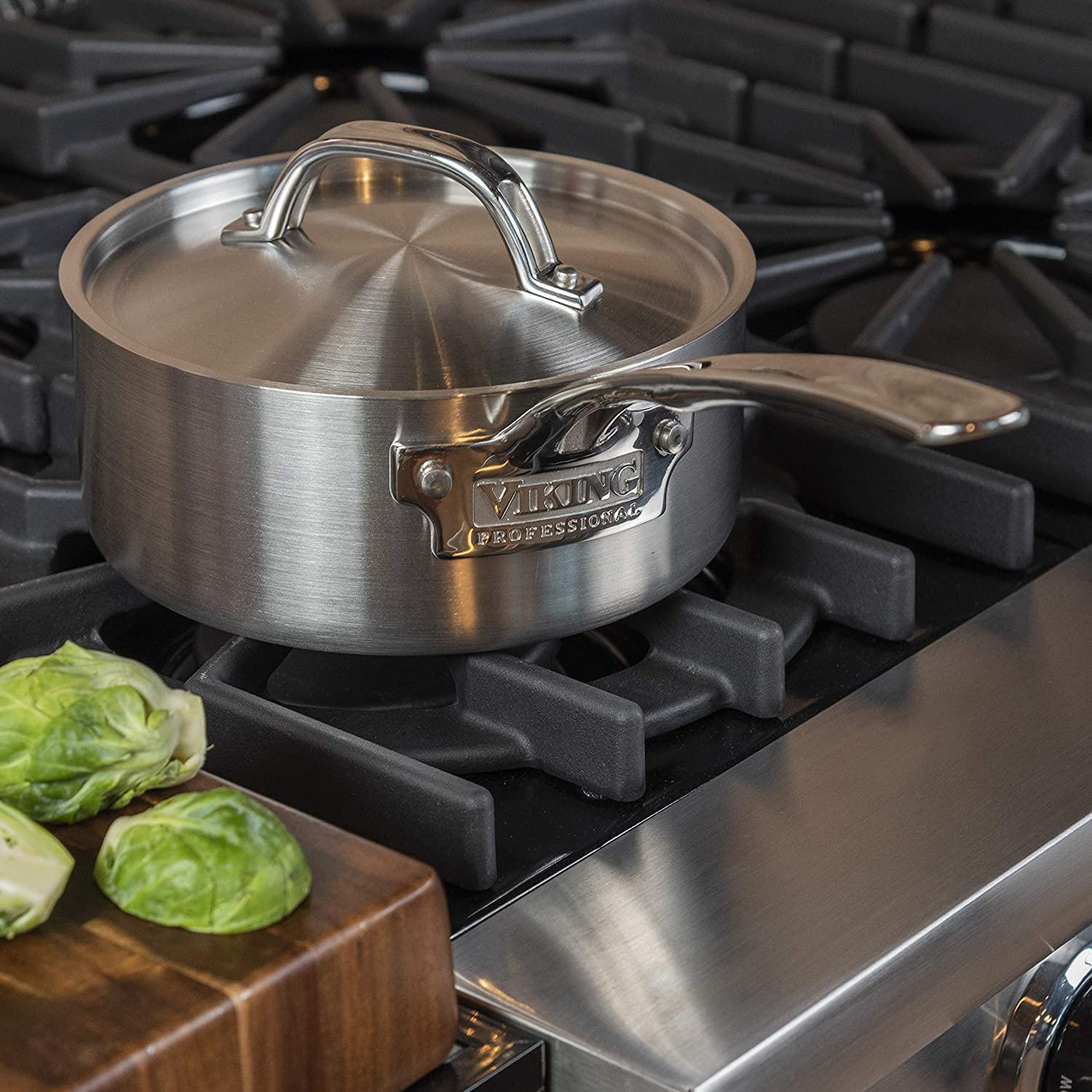 Viking Professional 5-Ply Stainless Steel Cookware Set  10 Piece