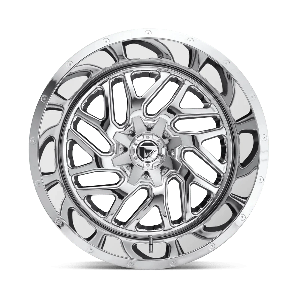 Fuel 1PC Aluminum Rim D609 TRITON 20X10in Chrome Plated Finish, D60920001747