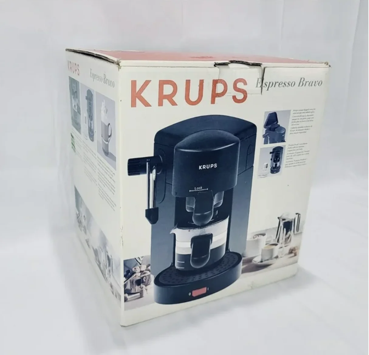 KRUPS Espresso Bravo Machine Model 871 White