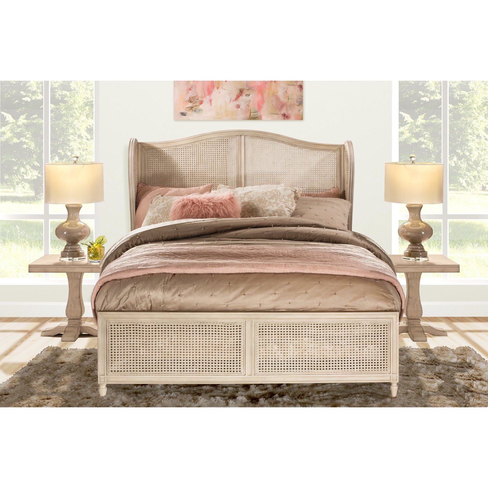 Hillsdale Furniture Sausalito Low Profile Bed
