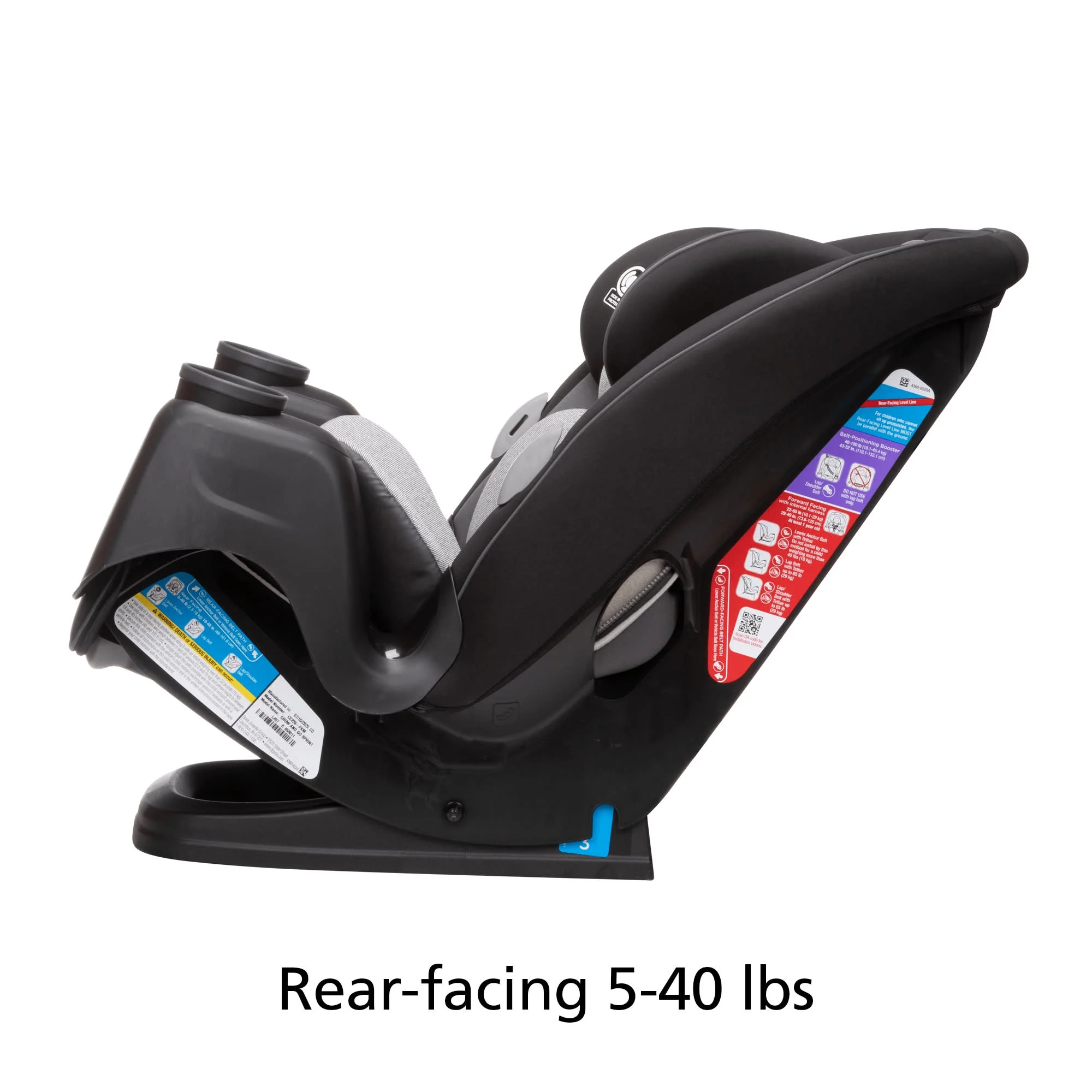 Safety 1st Grow and Go Sprint All-in-One Convertible Car Seat, Soapstone II