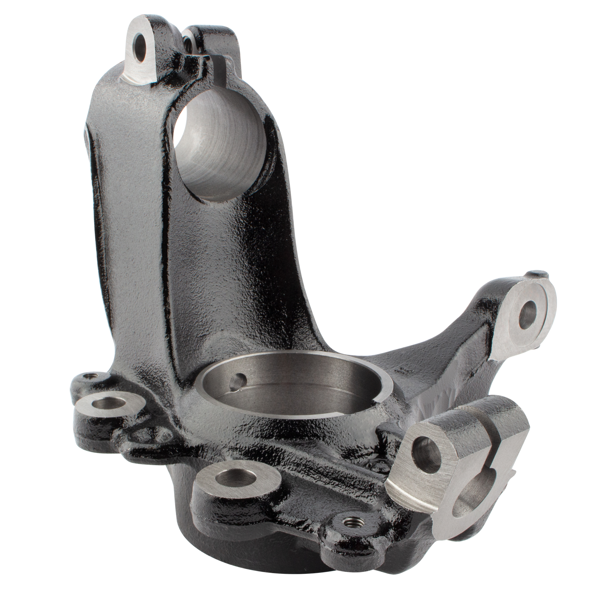 BOXI Front Right Passenger Side Suspension Steering Knuckle Compatible for Ford Focus 2017 Electric / Focus 2018 1.0L / Focus 2013-2017 2.0L | CV6Z3K185C BV613K170DNA