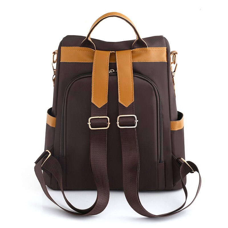 Anti-theft Design Fashion Women Backpack High Quality Nylon Fabric Women's Backpacks Bag Stylish Women Bag Backpacking Backpack