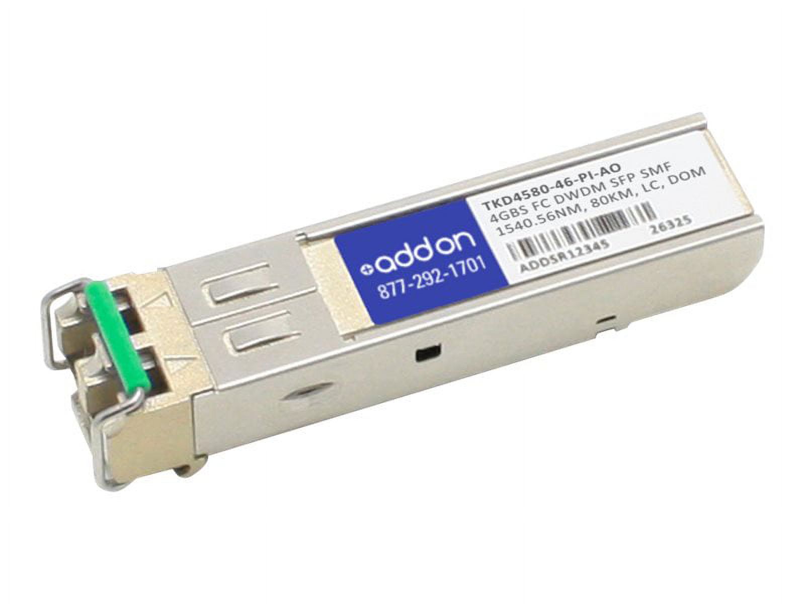 Add-On TKD4580-46-PI-AO Arris TKD4580-46-PI Compatible TAA Compliant 4GBS Fibre Channel DWDM 100 GHz Transceiver