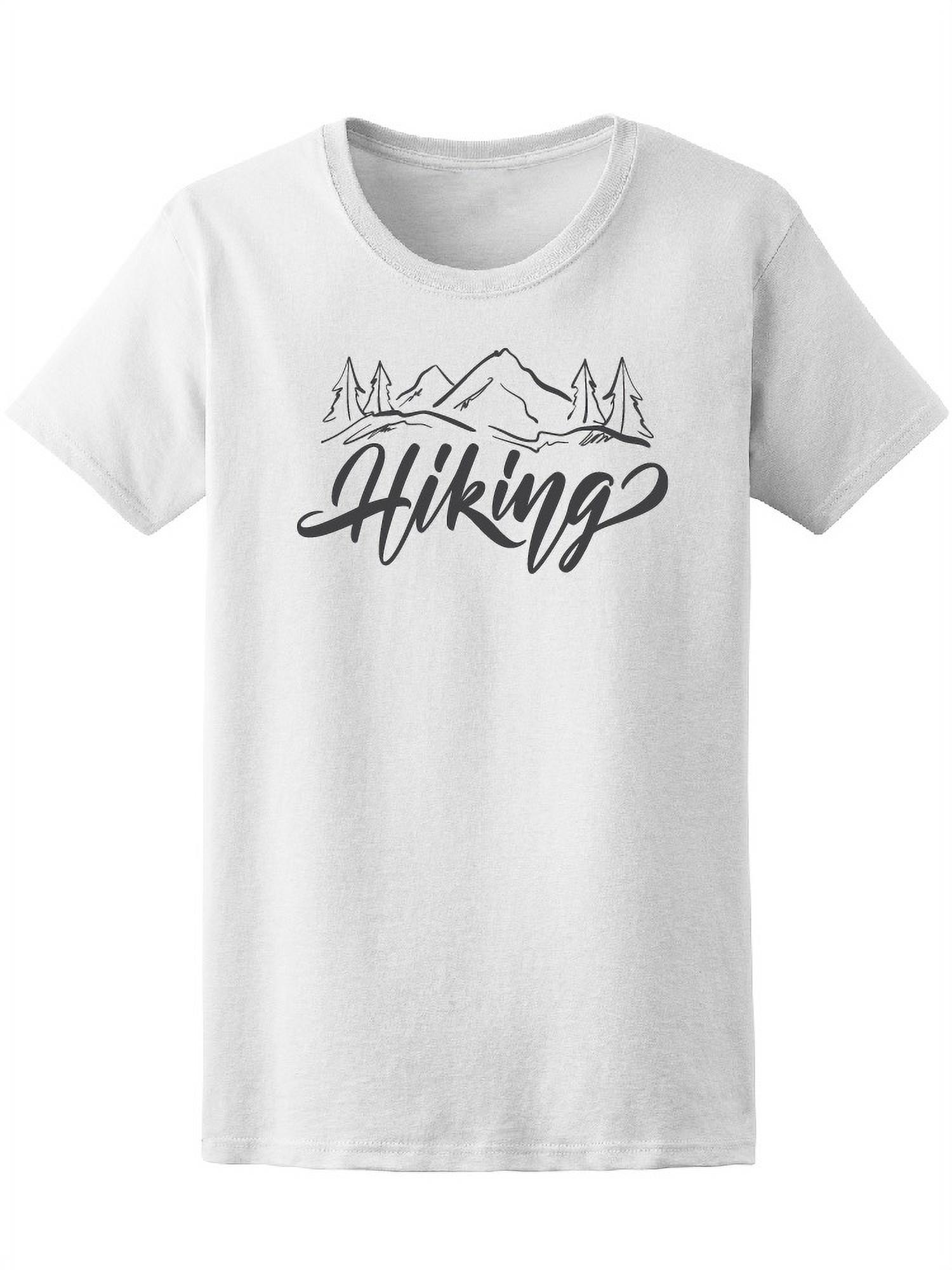 Mountains Hiking Adventure Lover T-Shirt Women -Image by Shutterstock, Female x-Large