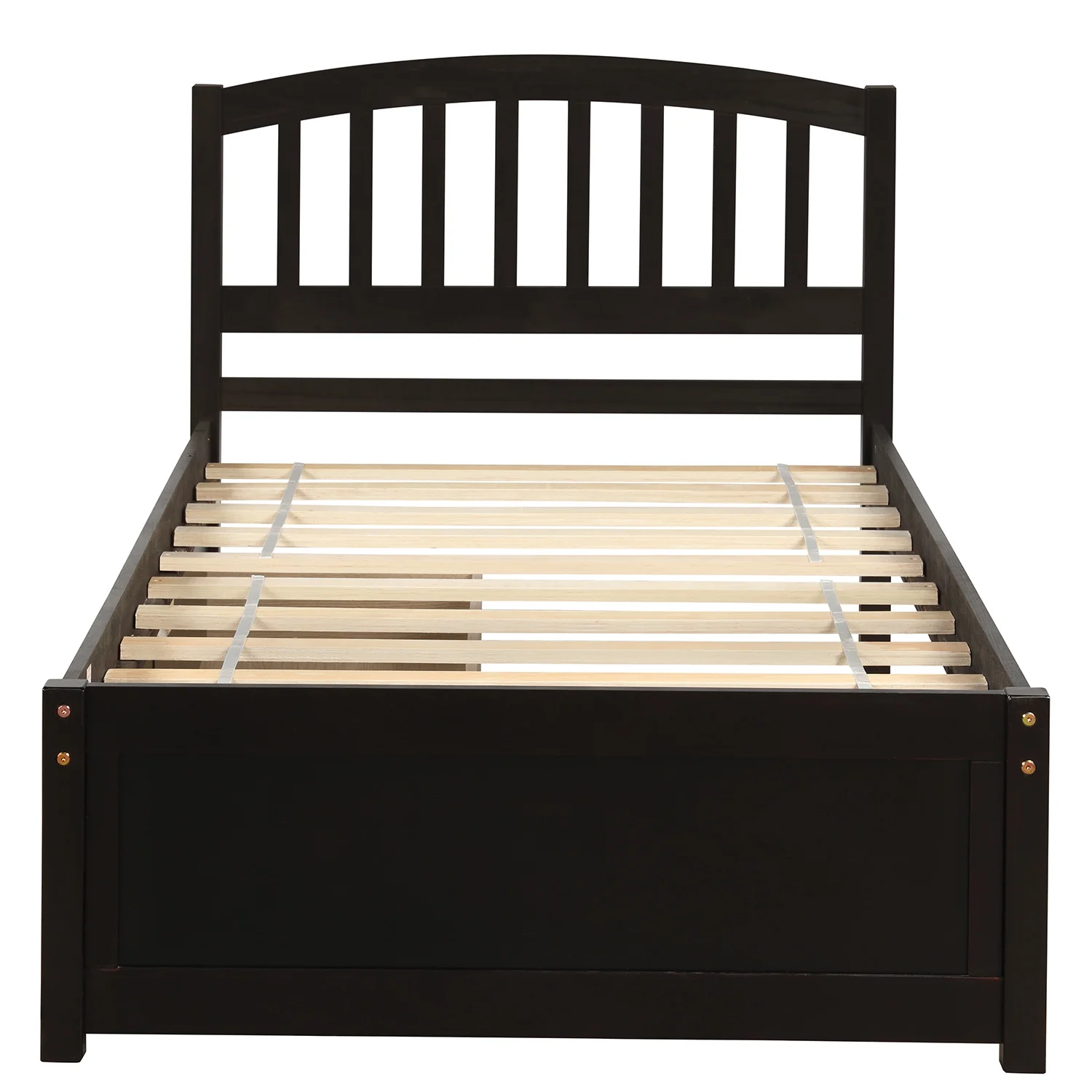 Wood Platform Bed Frame with Headboard and Storage Wooden Bed Frame Twin Size Captain Storage Bed