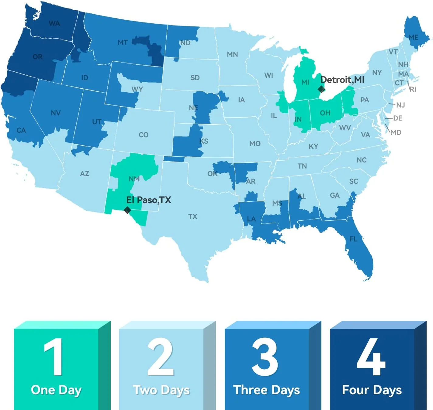 Detroit Axle - Front Right Steering Knuckle & Wheel Hub Bearing Replacement for 2013-2016 Toyota Avalon Hybrid Limited XLE Touring