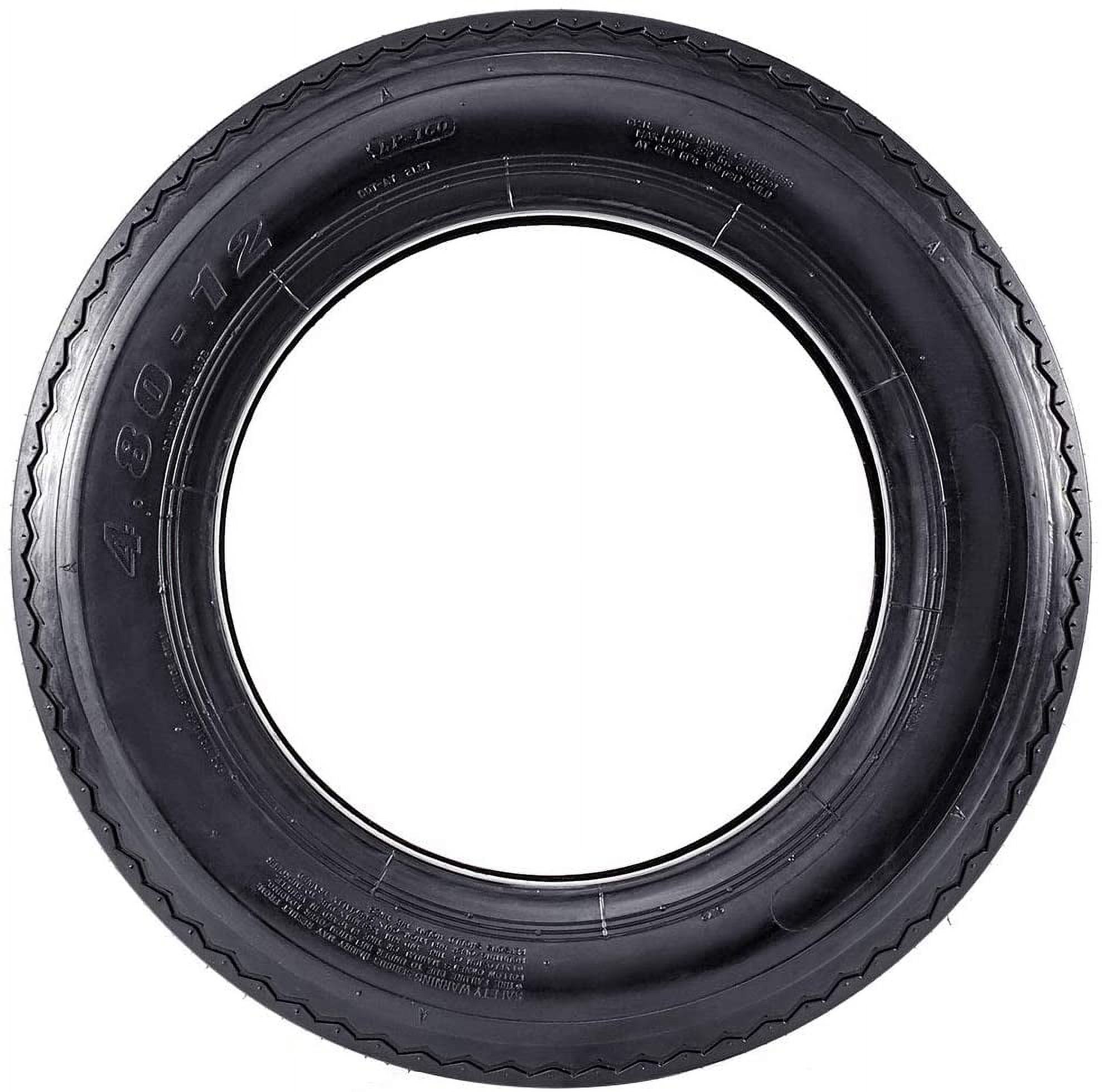 SUPERGUIDER Trailer Tire 4.80-12 Highway Boat Trailer 4.80x12 Tire Load Range C