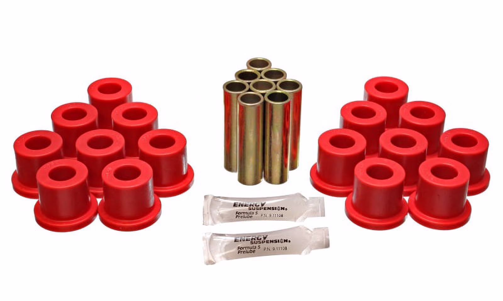 Energy Suspension Spring Bushings - Red Fits select: 1966-1972 FORD F100