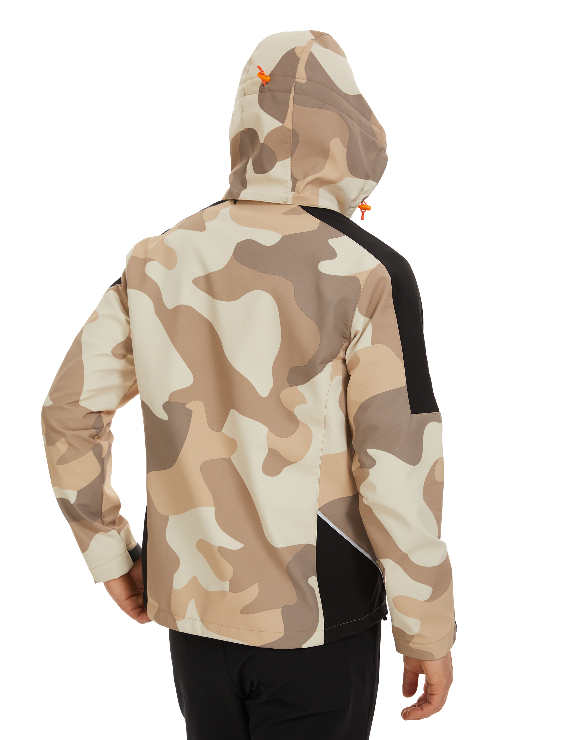 Men's Tactical Fleece Lined Mid Layer Jacket Thermal - Camo
