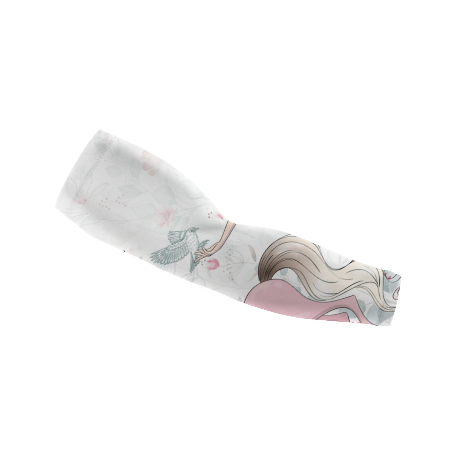 Hidove UV Sun Protection Arm Sleeves, Wallpaper beautiful Princess and unicorn Cooling Sports Sleeve Ice Silk Arm Warmers Arm Covers for Adult XL