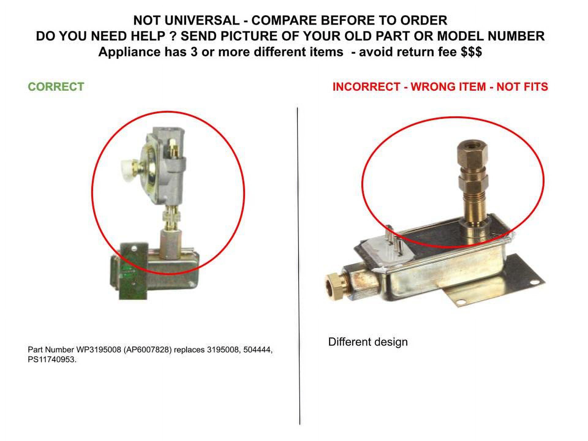 GLOB PRO SOLUTIONS AP6007828 PS11740953 CKD4950 Oven Gas Valve 7
