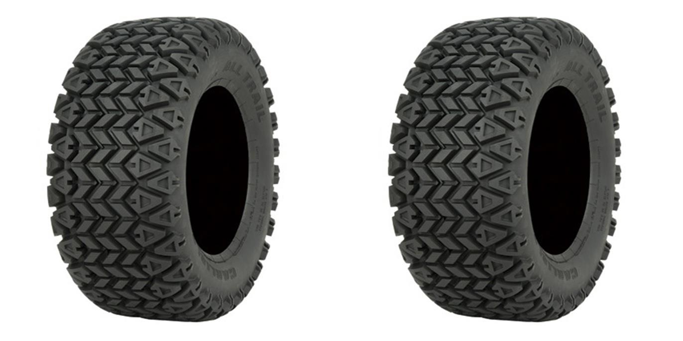 Set of 2 CARLISLE All Trail ATV Rear Tires 23x10.5-12 4-ply
