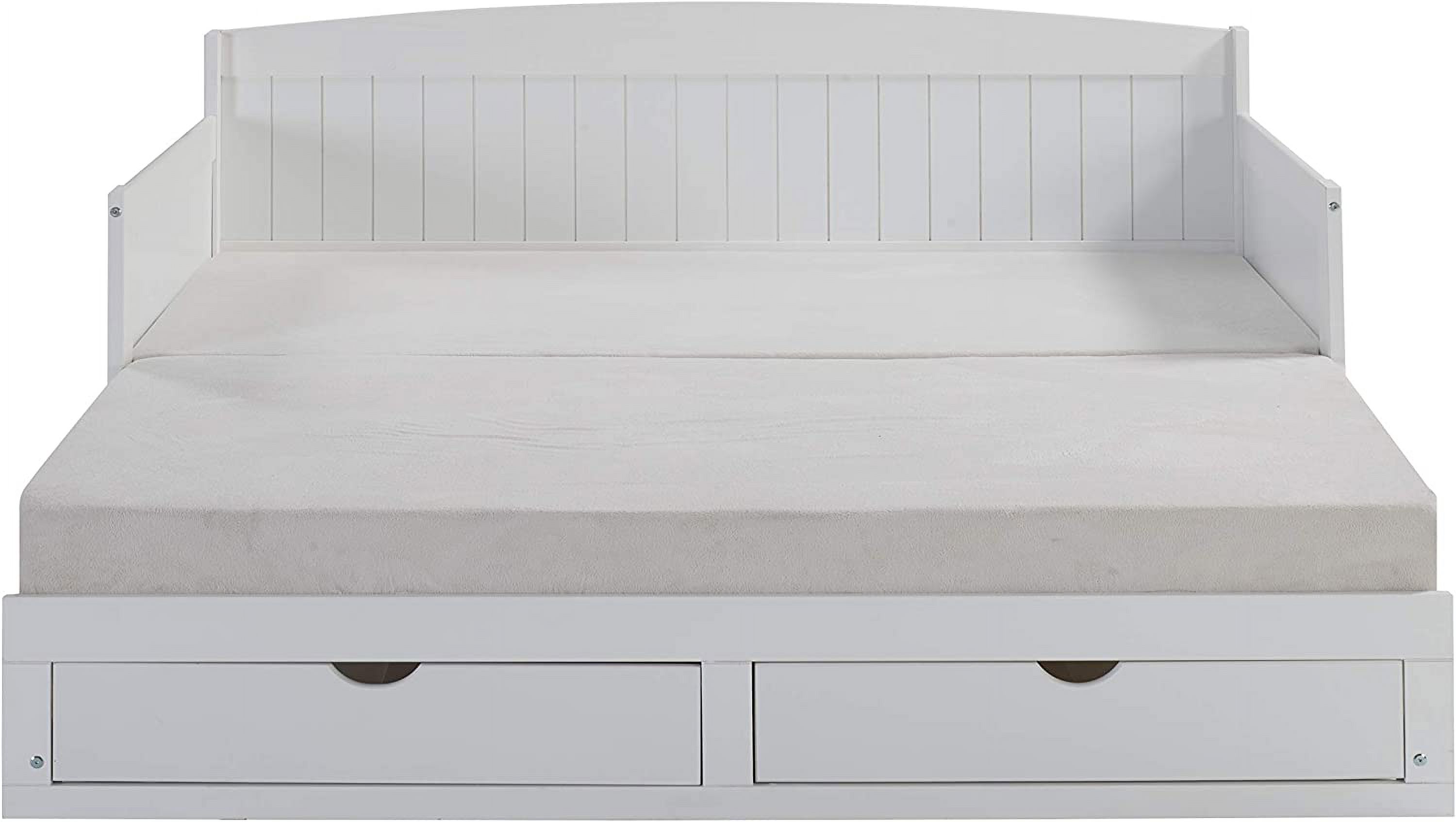 Popular Furniture Harmony Daybed  Twin  White