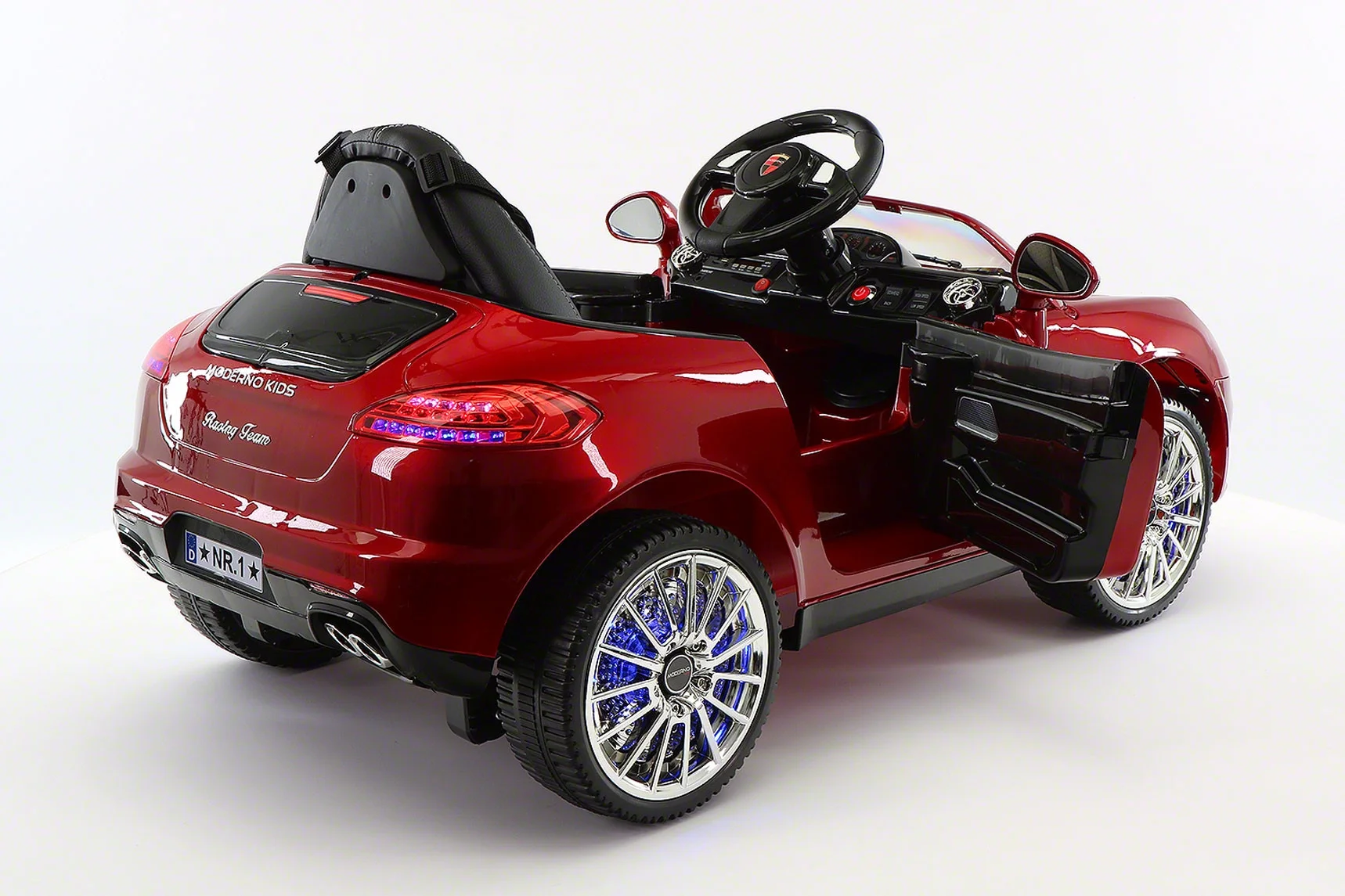 Kiddie Roadster 12V Kids Electric Ride-On Car with R/C Parental Remote | Cherry Red