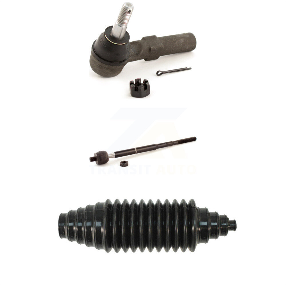 Transit Auto - Front Left (Driver) or Right (Passenger) Steering Tie Rod End & Boot Kit For Saturn Vue Chevrolet Equinox Pontiac Torrent KTB-100413