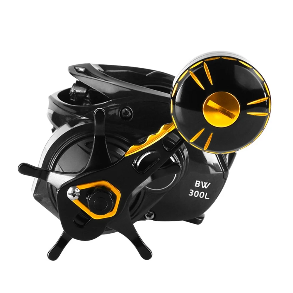 DEUKIO Baitcasting Reel, Carbon Fiber Fishing Reel, 3:1 Gear Ratio, Magnetic Brake