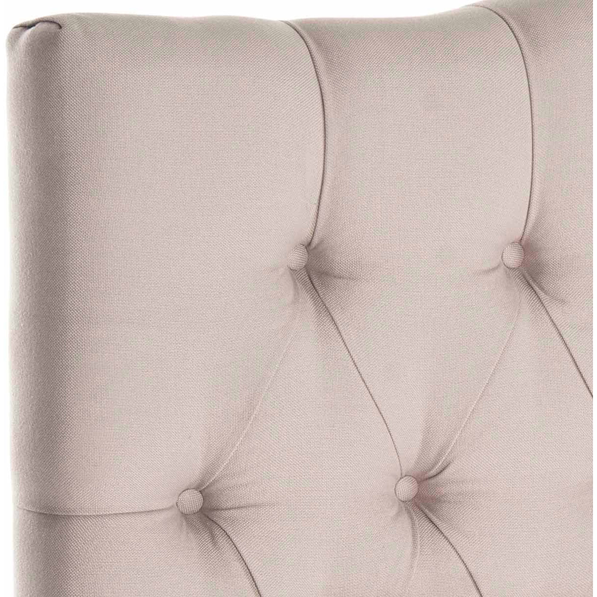 SAFAVIEH Axel Modern Glam Tufted Headboard, Queen, Taupe