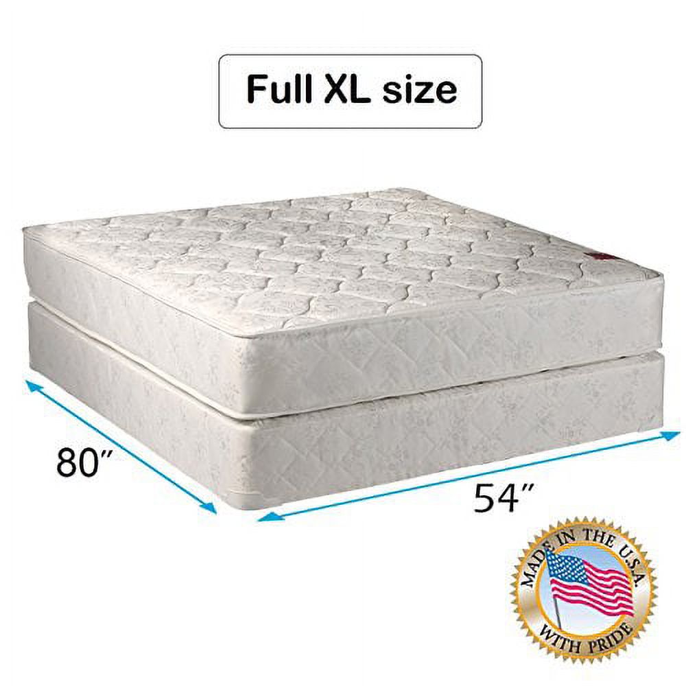 Dream Solutions USA Legacy Medium Firm 8 Inch Mattress and Box Spring Set