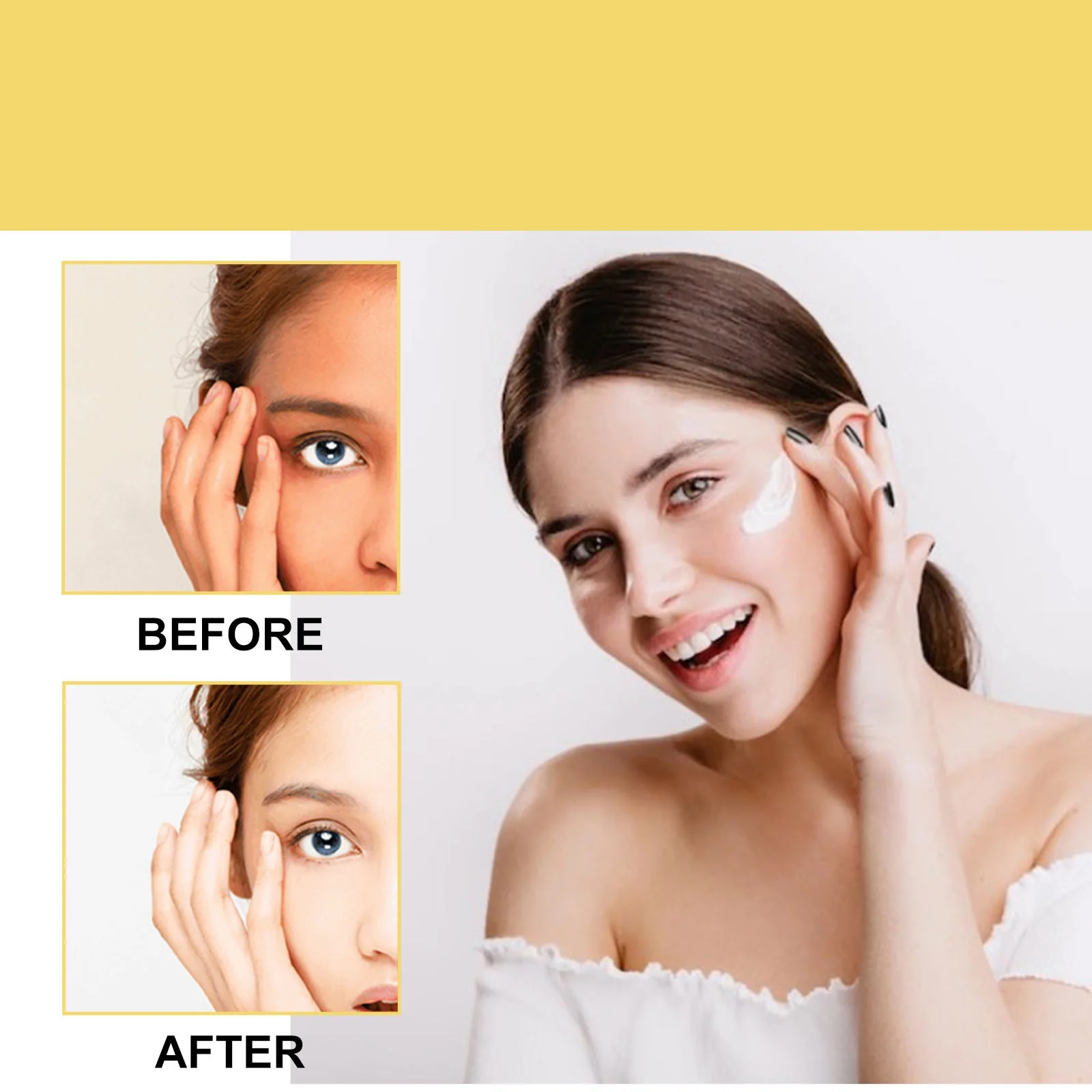 Sunscreen Face Cream, Prevent Skin Aging, Eye Skin Care, Sunscreen 50ML ,Hydration, Oil Control, Mild and Non-irritating