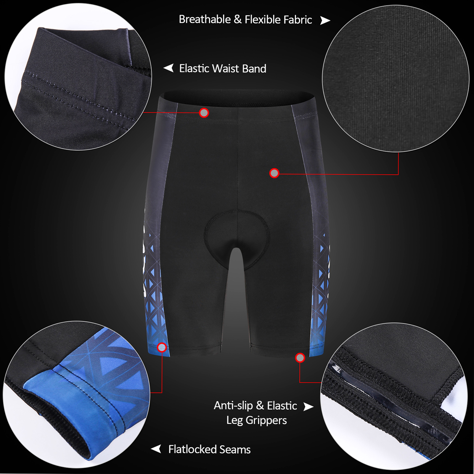 Lixada Cycling Jersey,Breathable Quick- Sleeve Padded Mtb Outfit Men Set Breathable Mtb Outfit Set Quick- Sleeve And Sleeve And Padded Set Breathable Quick- And Padded Mtb Zdhf