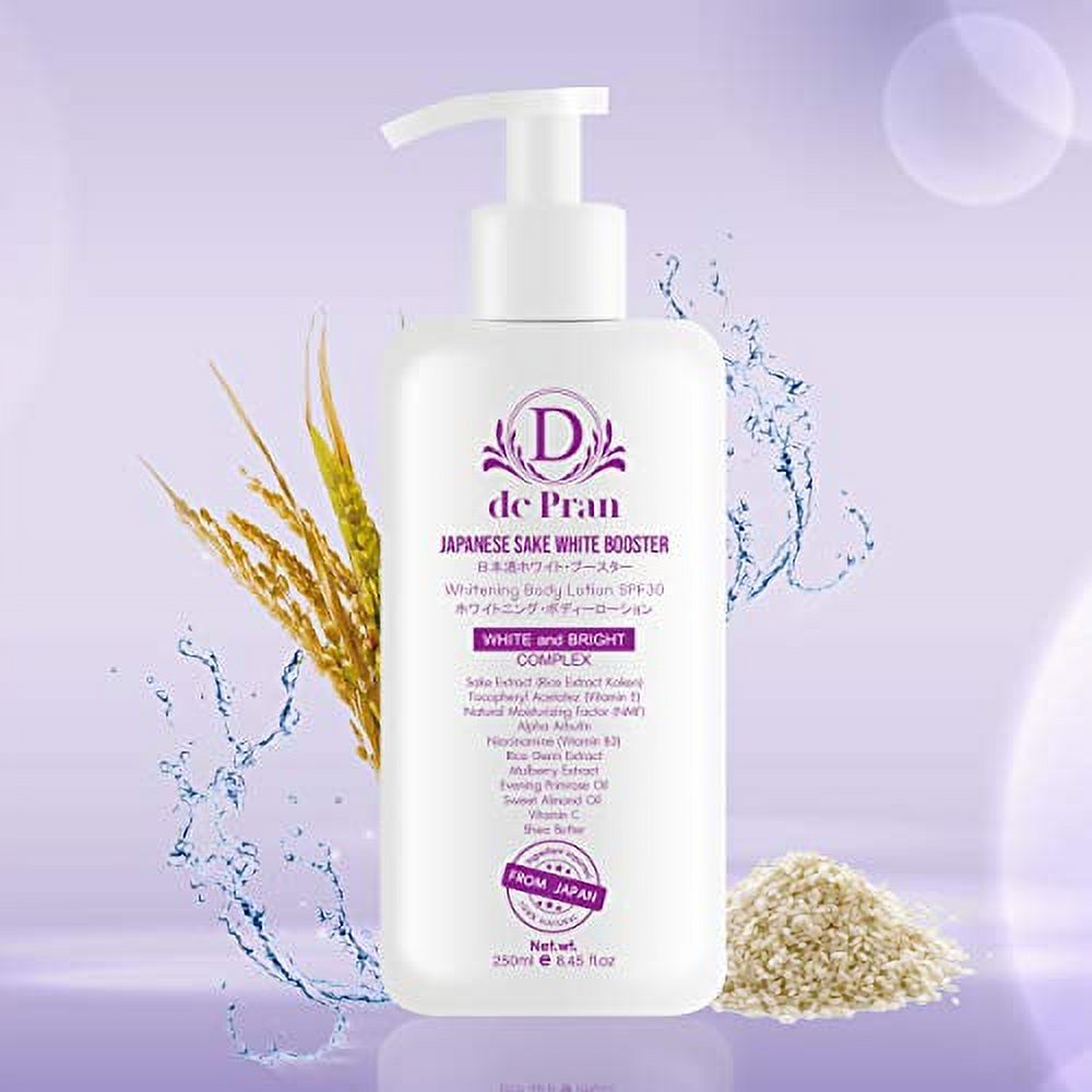 dePran | Japanese Rice Sake Booster Body Lotion SPF30