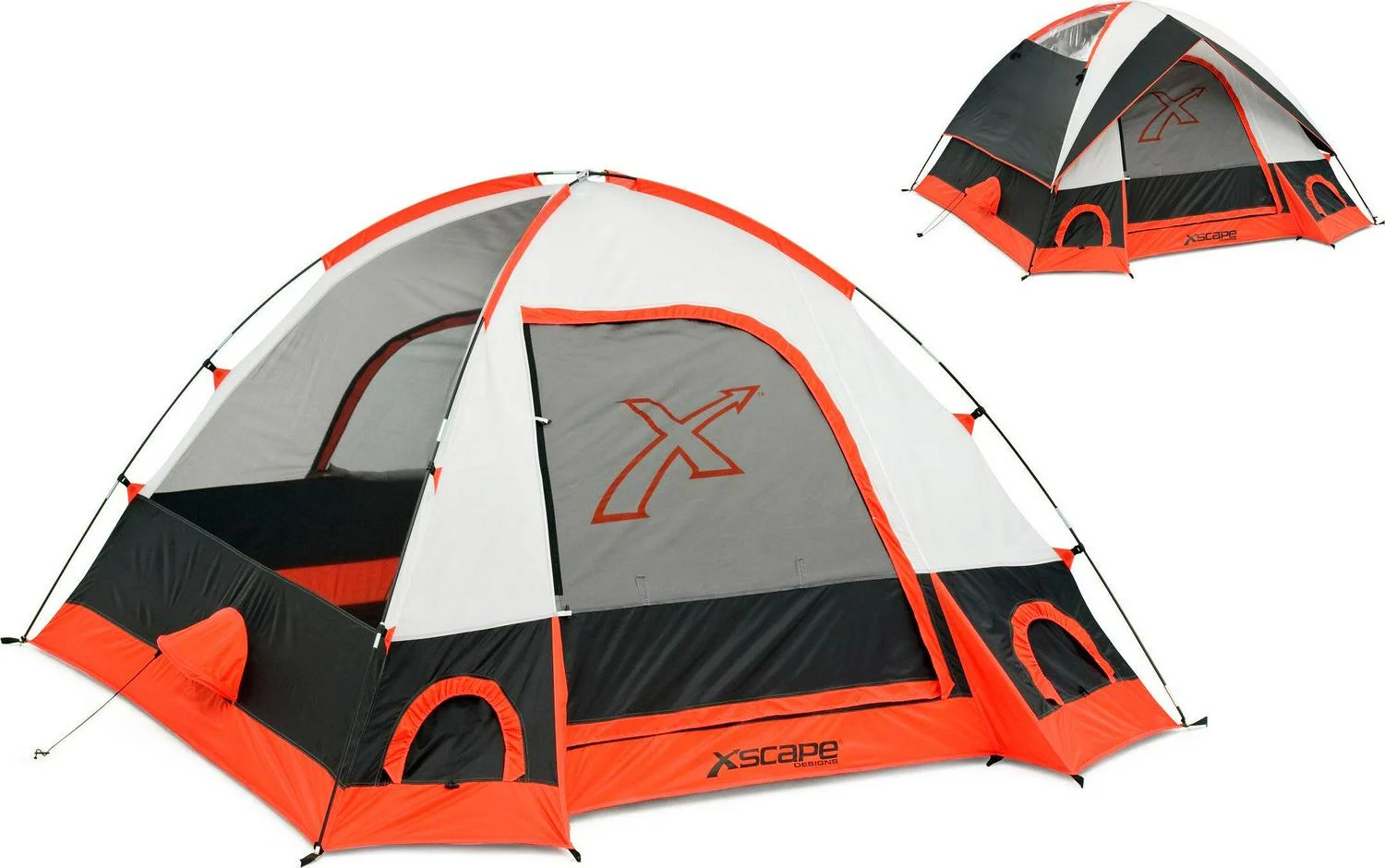 Xscape Designs Torino 3-Person Dome Tent, with Sleeping Bag