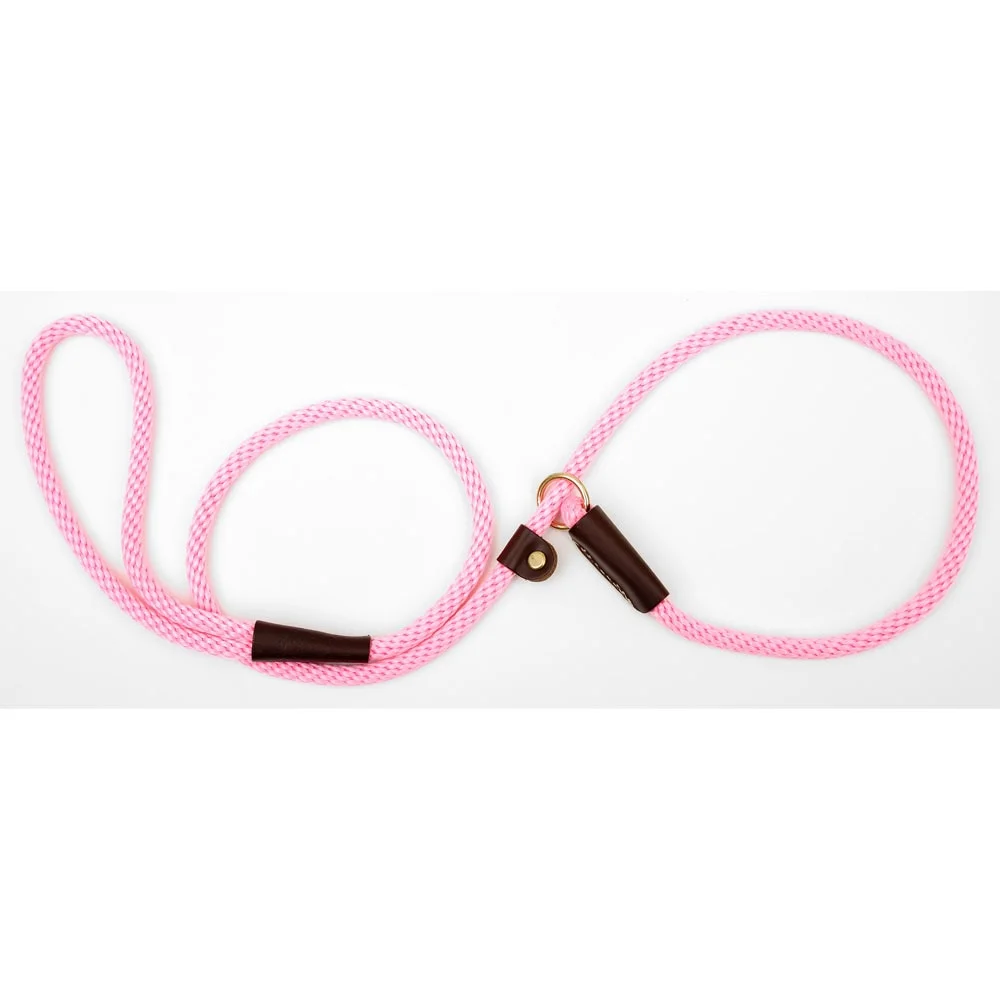 Mendota British Slip Lead 3 eighths inch x 6 feet Pink