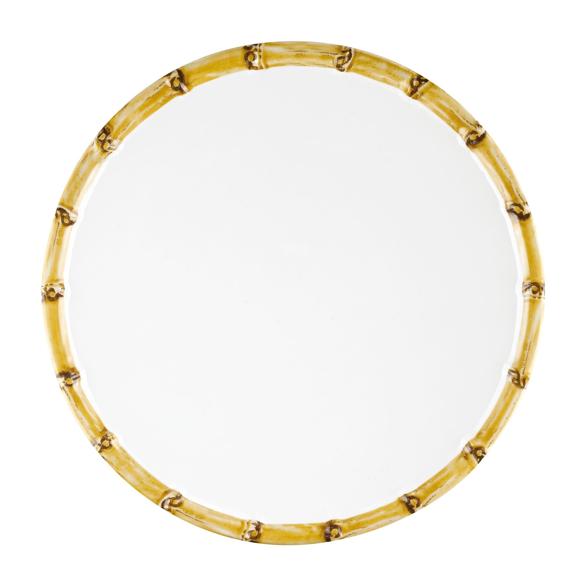 UPware 12-Piece Bamboo Melamine Dinnerware Set