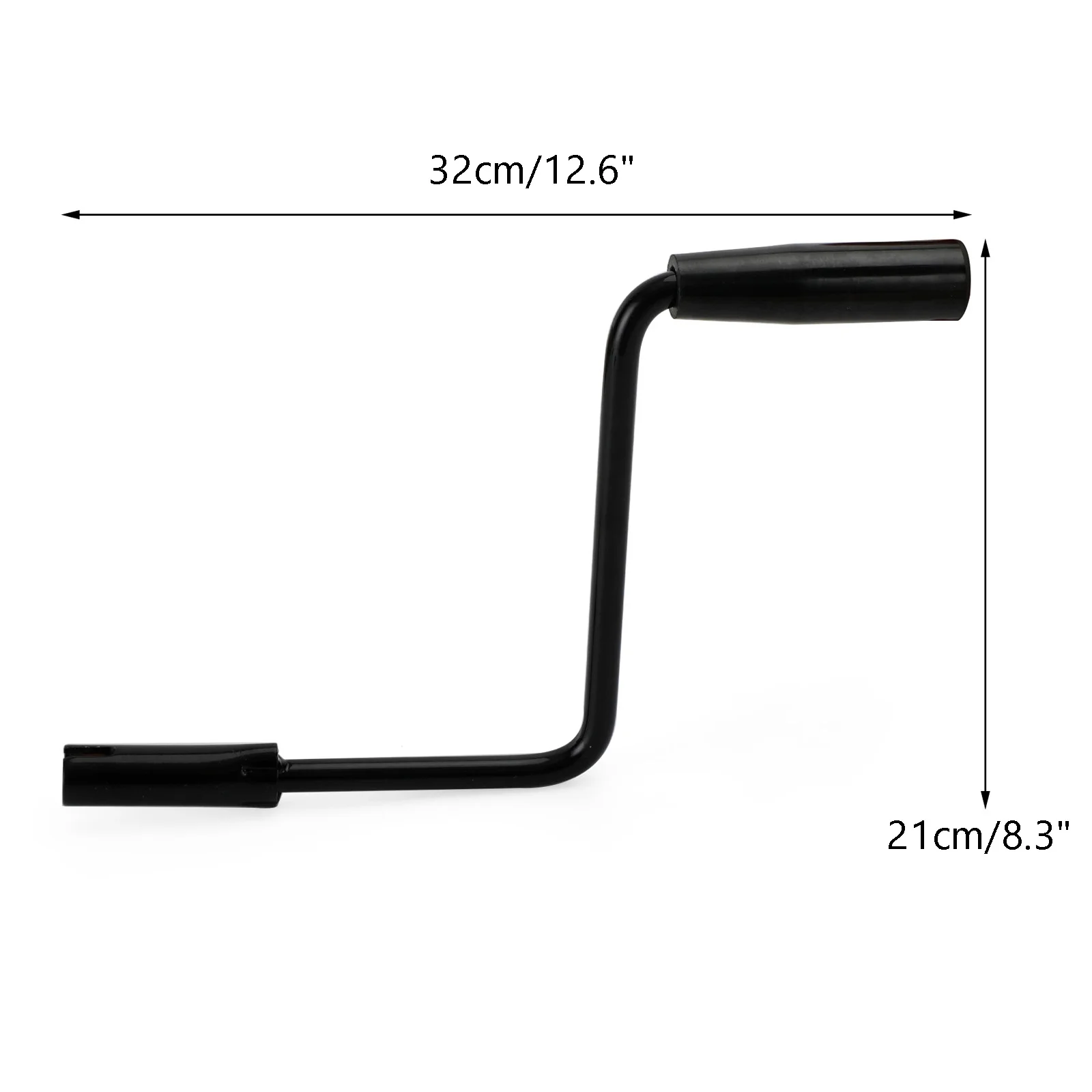 Pop Up Camper Crank Handle Caravan RV Camping Canopy Rocker Black